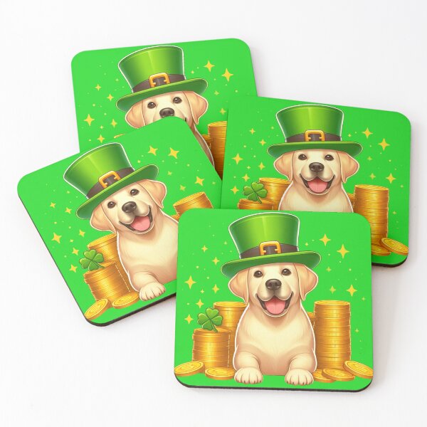Item preview, St. Patrick's Day Labrador designed and sold by Echonn.