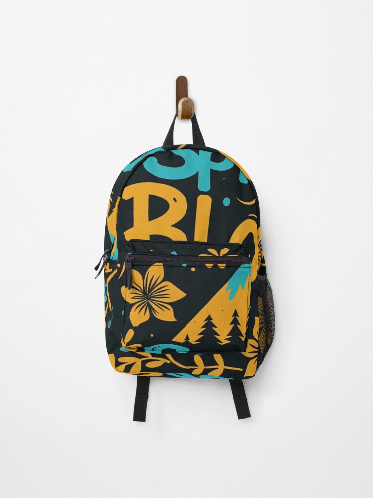 Thumbnail 1 of 3, Backpack, Spring Bloom designed and sold by Orese12.
