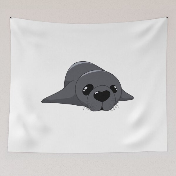 Item preview, Little Harbor Seal Stickers  designed and sold by CANDYFrog.