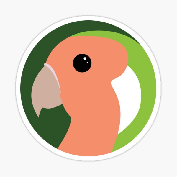 Lovey Dovey Lovebird Sticker