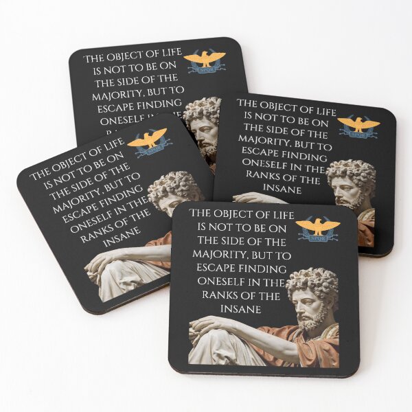 Item preview, The Object Of Life Is Not To Be On The Side Of The Majority 2 designed and sold by Wis-Epoch.
