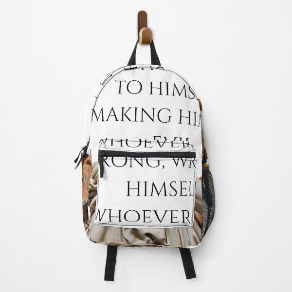 Item preview, Whoever Does Wrong, Wrongs Himself designed and sold by Wis-Epoch.