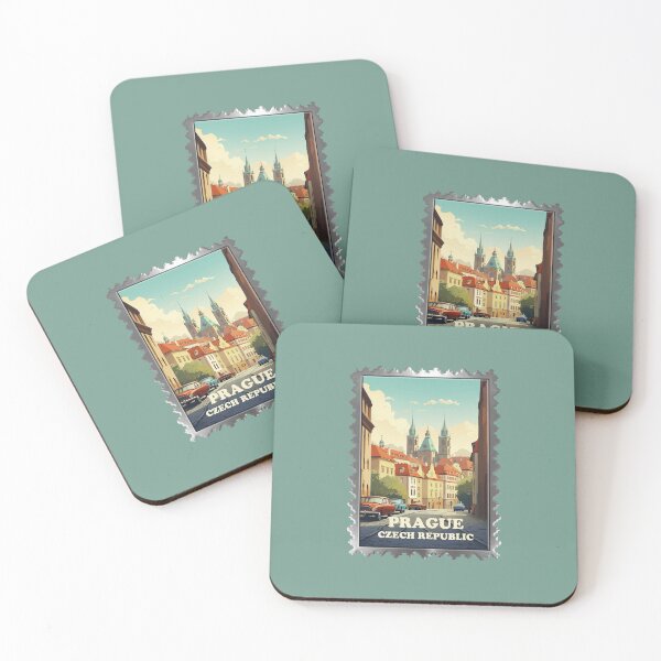 Item preview, Vintage Framed Prague City  designed and sold by SoldierAlways.