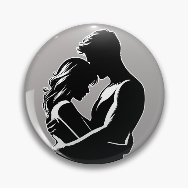 Item preview, Capturing Love's Silent Embrace: Monochromatic Magic designed and sold by CoolVisionStd.