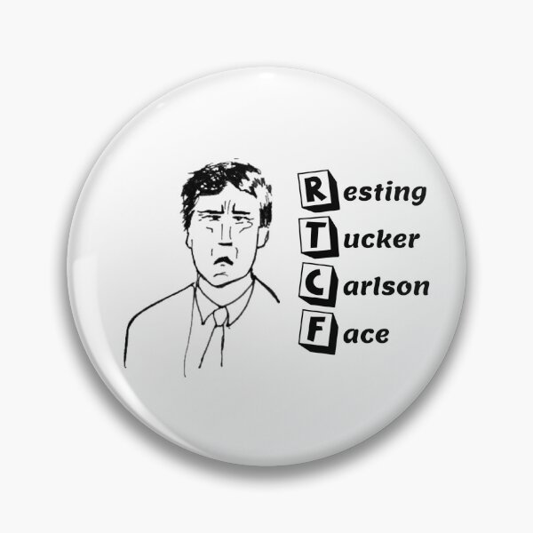 Item preview, Resting Tucker Carlson Face designed and sold by DTS-Artwork.