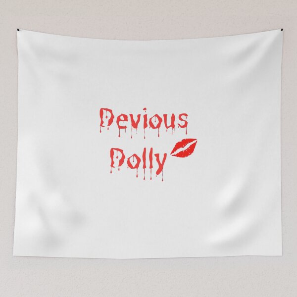Item preview, Devious Dolly Kiss Design designed and sold by NineGhostsArt.