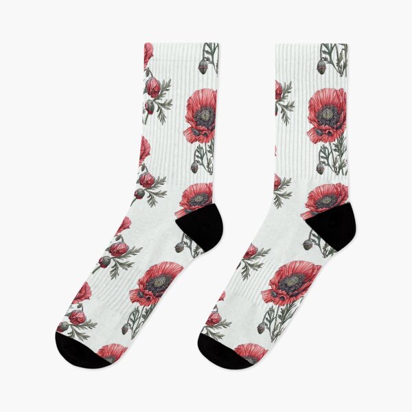 Item preview, Red Common Poppy in Bloom designed and sold by Artcurrents.