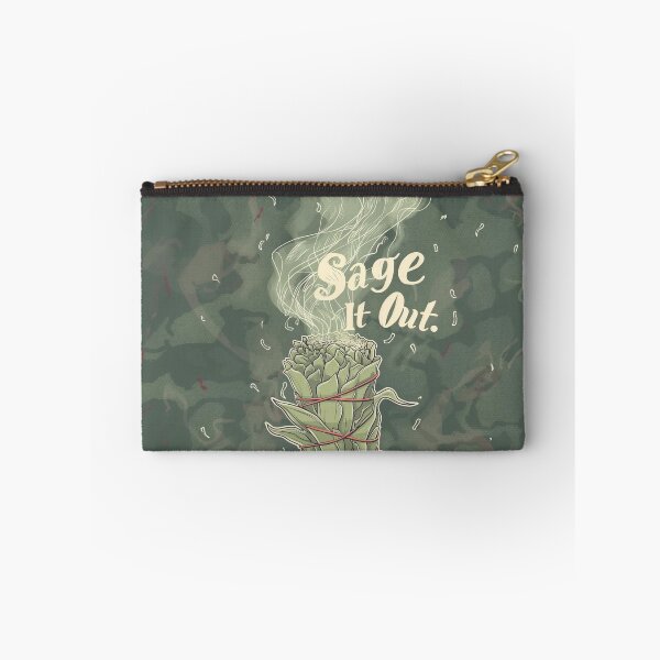 Item preview, Purify Your Aura - Sage It Out Smoke Ilustration designed and sold by Spirit47.
