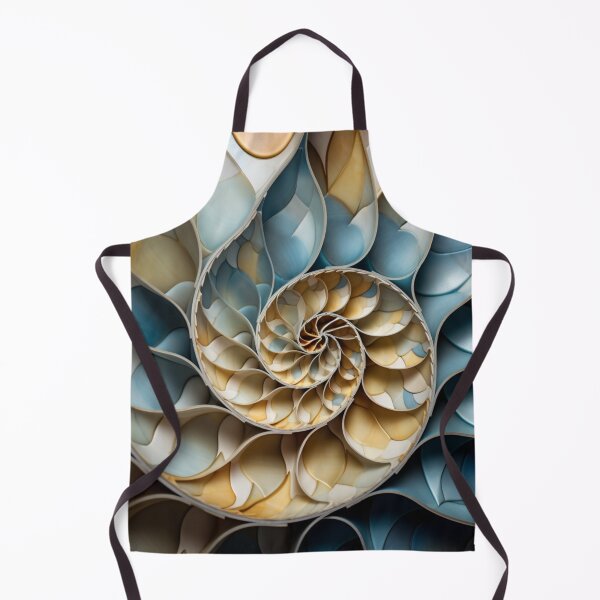 Item preview, Spiral Shell Geometric Pattern designed and sold by NicolasGlowArt.