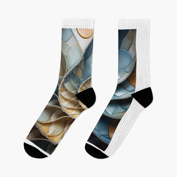 Item preview, Spiral Shell Geometric Pattern designed and sold by NicolasGlowArt.
