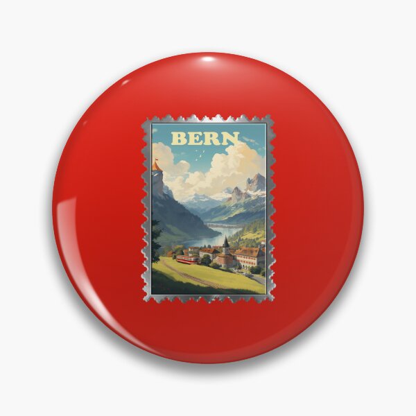 Artikelvorschau, Vintage gerahmt Bern Schweiz entworfen und verkauft von SoldierAlways.