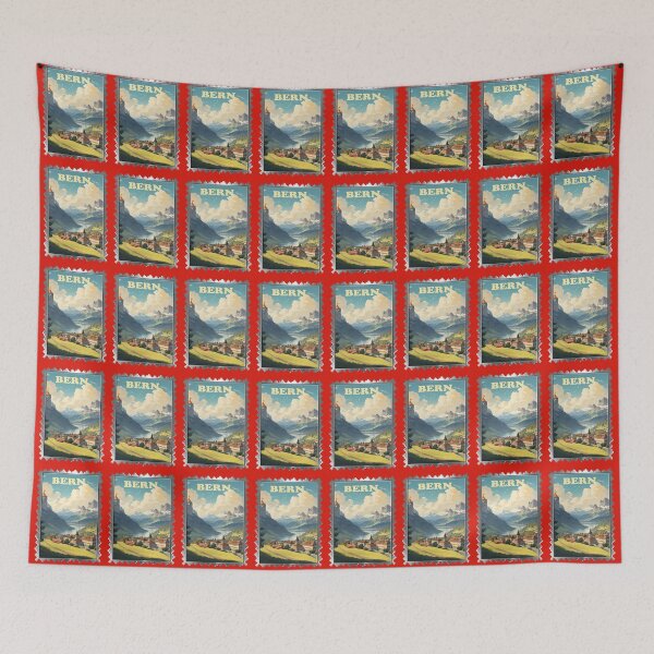 Item preview, Vintage Framed Bern Switzerland designed and sold by SoldierAlways.