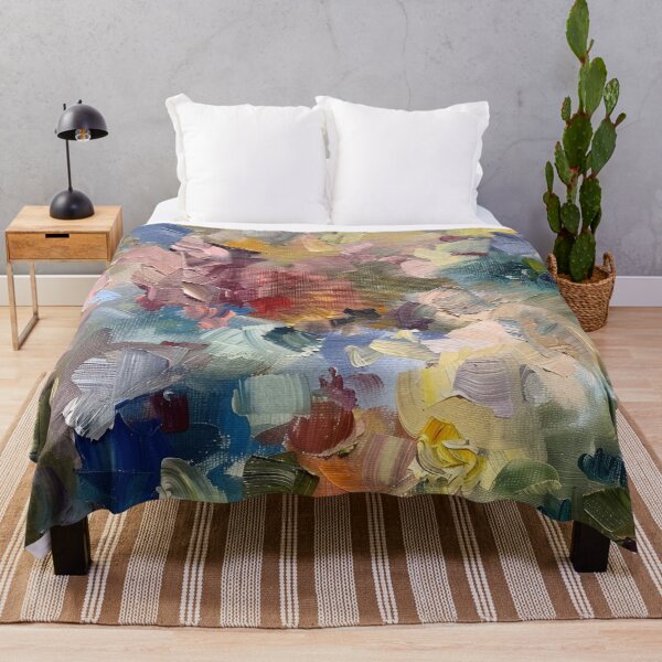 Item preview, Blurry Abstract Oil Painting Pattern designed and sold by dcrc.