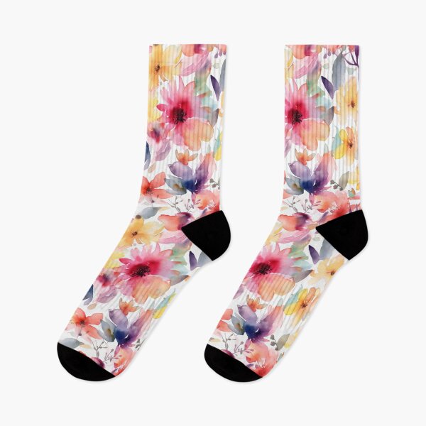 Item preview, Warm-Hued Watercolor Blossoms designed and sold by MuseMavenDesign.