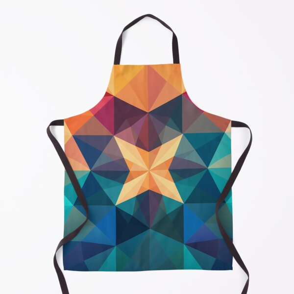 Item preview, Polygon Star Geometric Pattern designed and sold by NicolasGlowArt.