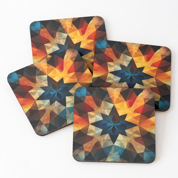 Item preview, Star Polygon Geometric Pattern designed and sold by NicolasGlowArt.