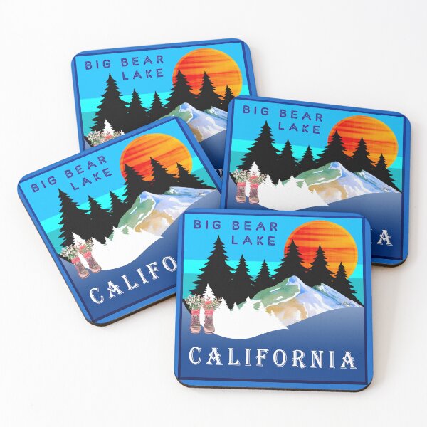 Item preview, Big Bear Lake, California designed and sold by PolkaDotStudio.
