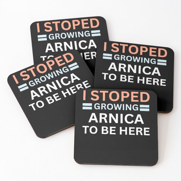 Item preview, I stopped growing arnica designed and sold by GartenIdeen.