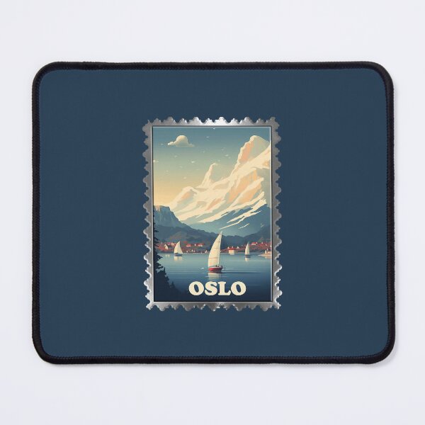 Item preview, Vintage Framed Oslo Norway designed and sold by SoldierAlways.
