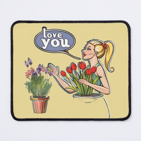 Item preview, Expressing Affection with Flowers designed and sold by MidArtFusion.
