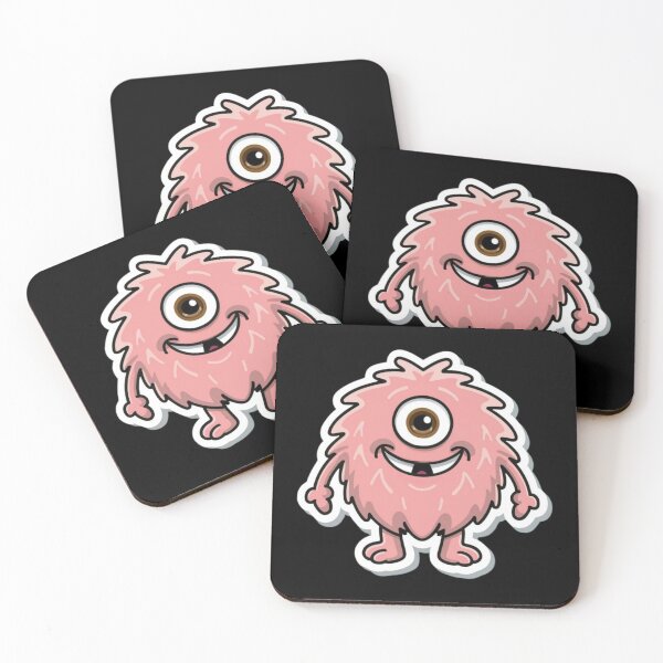Item preview, Pink Cute One Eyed Monster designed and sold by Psycho-Crazy.