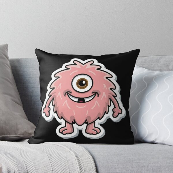 Item preview, Pink Cute One Eyed Monster designed and sold by Psycho-Crazy.