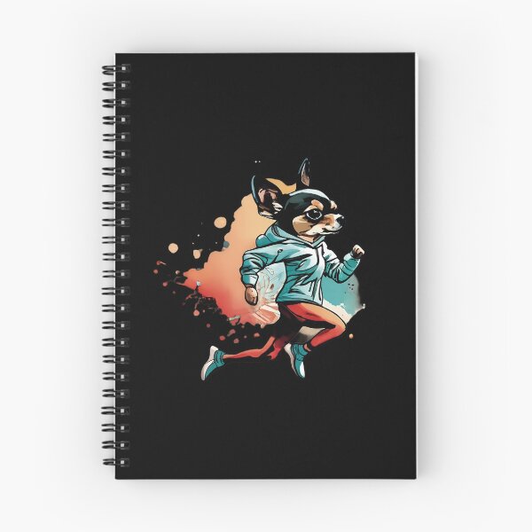 Item preview, chihuahua dog jogging jogging designed and sold by Furrifico.