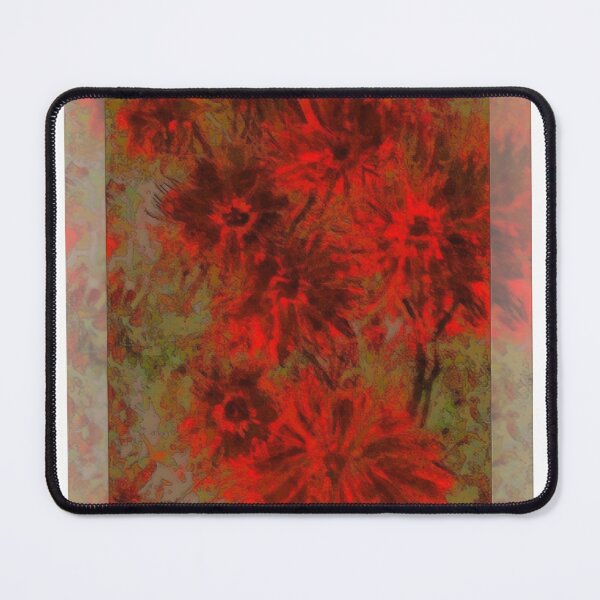 Item preview, Red Flowers designed and sold by Marzena Salwowska.