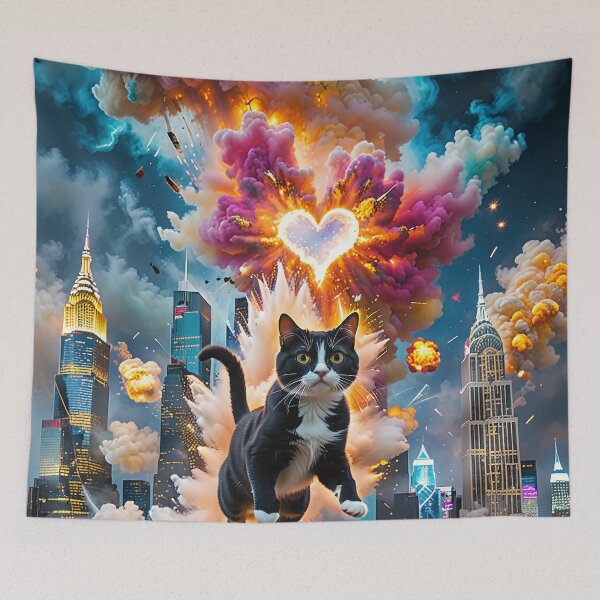 Item preview, Luminous Metropolis: A Watercolor Waking designed and sold by PanoramaPrints.