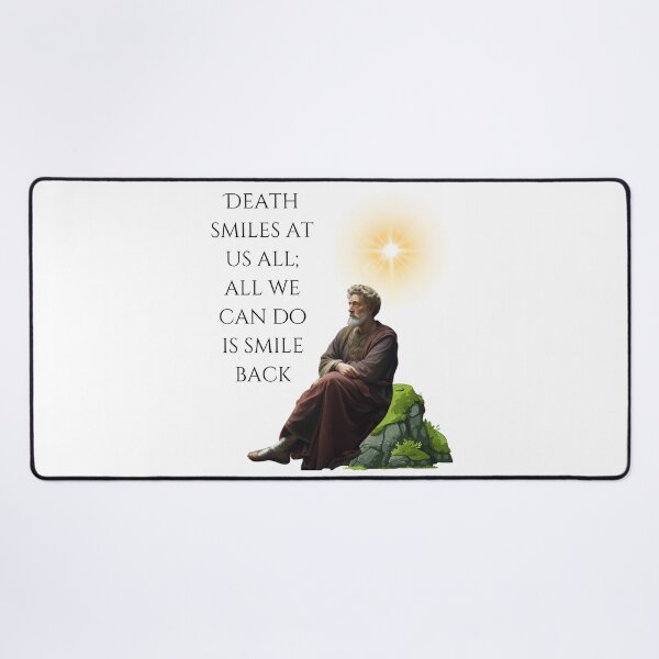 Item preview, Death Smiles At Us All; All We Can Do Is Smile Back designed and sold by Wis-Epoch.