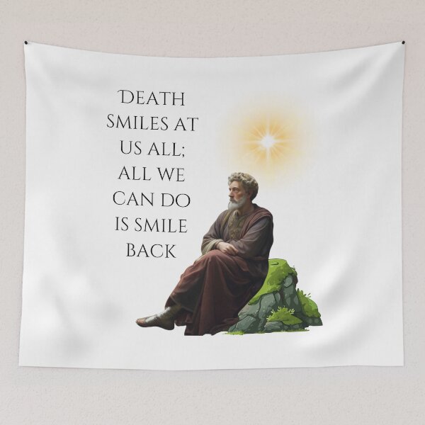 Item preview, Death Smiles At Us All; All We Can Do Is Smile Back designed and sold by Wis-Epoch.