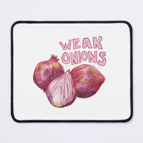 Item preview, weak onions sticker designed and sold by lucia-without-j.