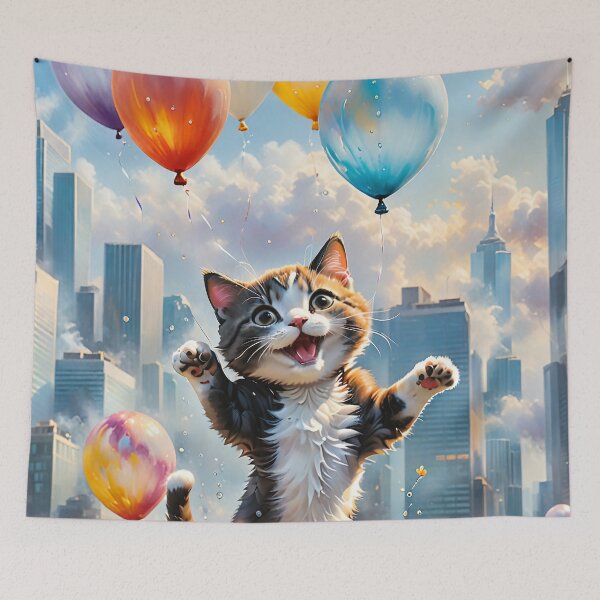 Item preview, Watercolor Whispers: A Cityscape Journey Through Transparent Hues. designed and sold by PanoramaPrints.