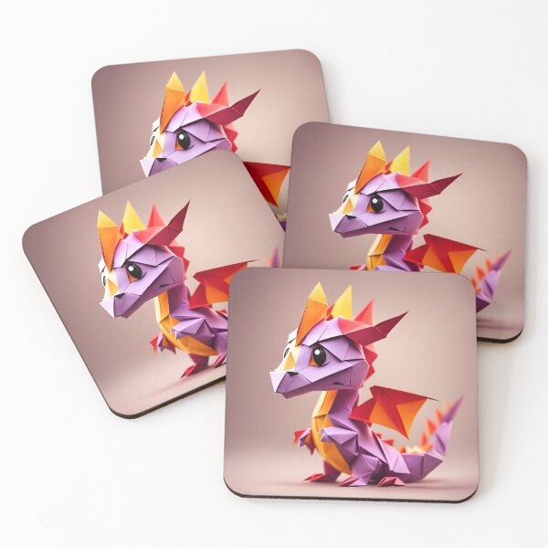 Item preview, Origami Art - Adorable Ember: The Tale of a Baby Dragon designed and sold by ArtfulFolds.