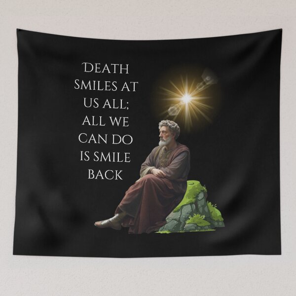 Item preview, Death Smiles At Us All; All We Can Do Is Smile Back 2 designed and sold by Wis-Epoch.