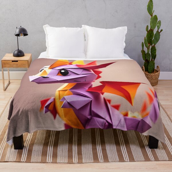 Item preview, Origami Art - Adorable Ember: The Tale of a Baby Dragon designed and sold by ArtfulFolds.
