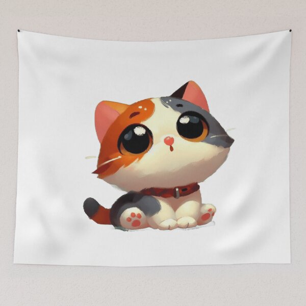 Item preview, Cute oil painted kitten designed and sold by Ali Karrim.