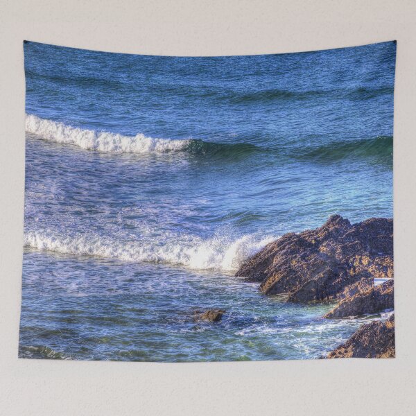 Item preview, Breaking Waves Cornwall Rocks designed and sold by Londonimages.