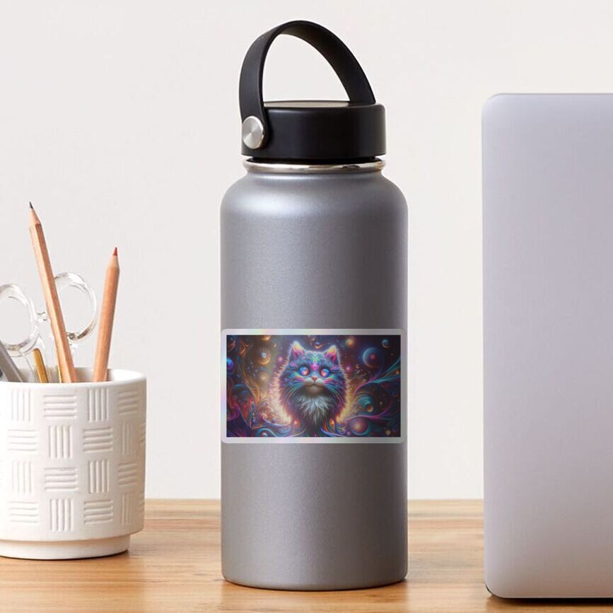 Item preview, Holographic Sticker designed and sold by thomasdatt.