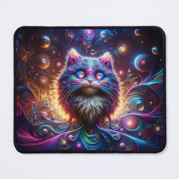 Item preview, Cosmic Feline Whimsy designed and sold by The Cosmic Phenomenon .