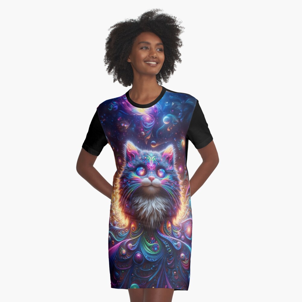 Item preview, Graphic T-Shirt Dress designed and sold by thomasdatt.