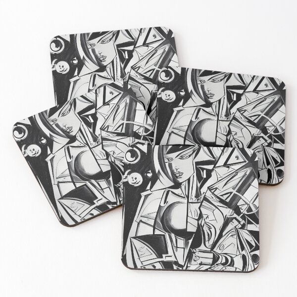Item preview, Cubistic Girl designed and sold by SlimSumoStudio.