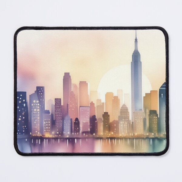 Item preview, Urban Dreamscapes in Watercolor designed and sold by PanoramaPrints.