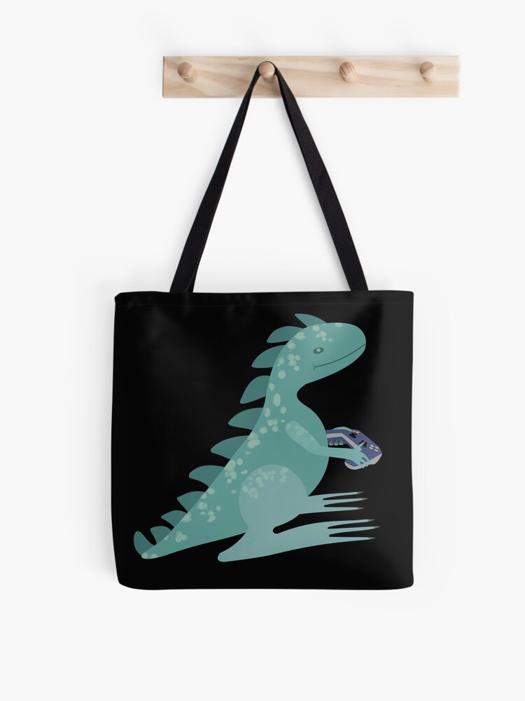Thumbnail 1 of 2, Tote Bag, Gaming Lizard designed and sold by CarlaBaremb.
