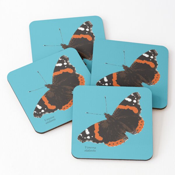 Item preview, Butterfly Vanessa atalanta designed and sold by WalkWiseDesign.
