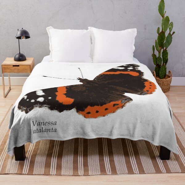 Item preview, Butterfly Vanessa atalanta designed and sold by WalkWiseDesign.