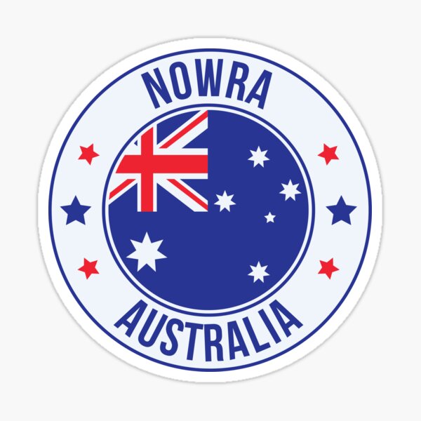 Nowra in Australia Sticker