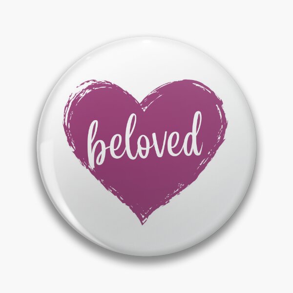 Item preview, Beloved Heart Plum Purple designed and sold by SassyFaithGirl.