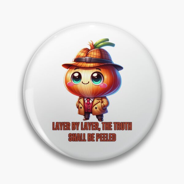 Item preview, Detective Onion - The Sleuthing Bulb designed and sold by vk09.