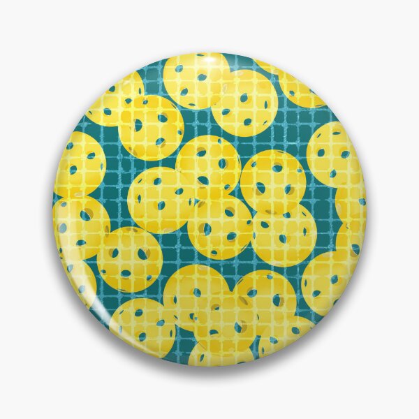 Item preview, Pickleball is Life - Yellow on Teal designed and sold by NiranjanaMani.